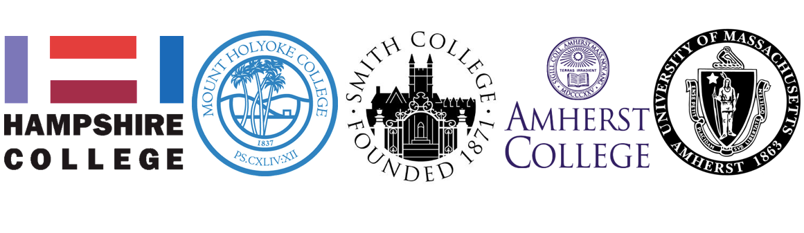 The logos of all of the five colleges 