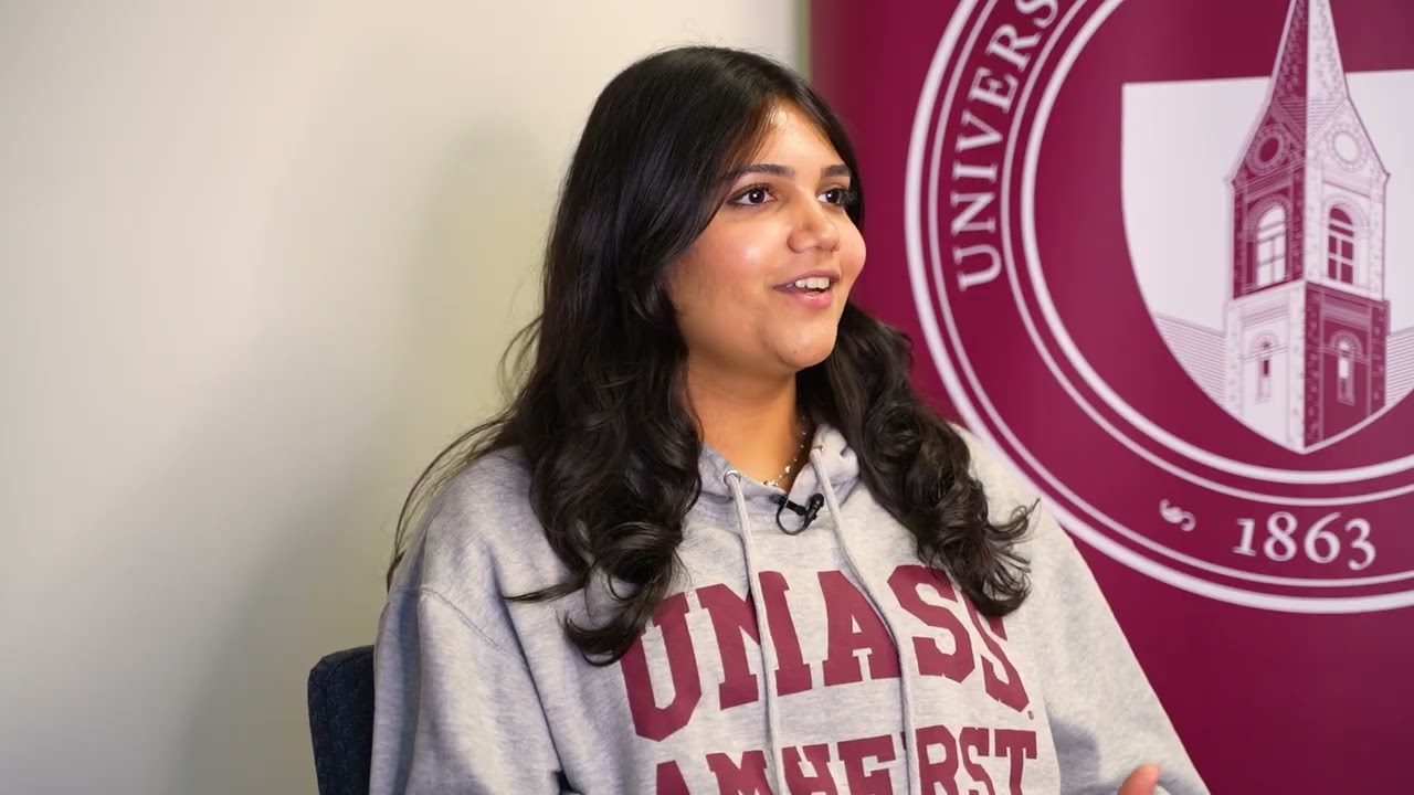 Student Stories: Ria : Undergraduate Admissions : UMass Amherst