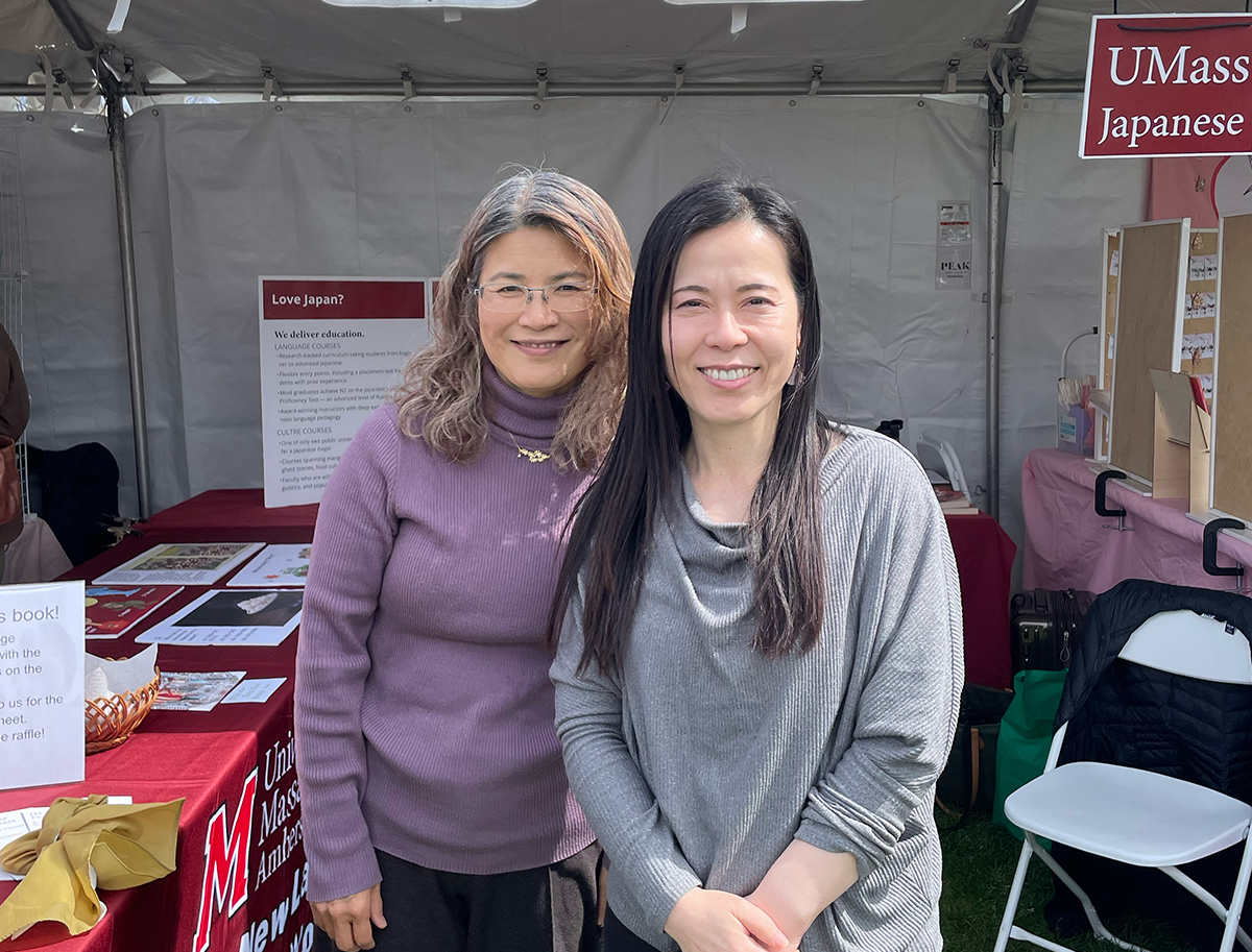 UMass Japanese Program Participates in Japan Festival Boston 2026
