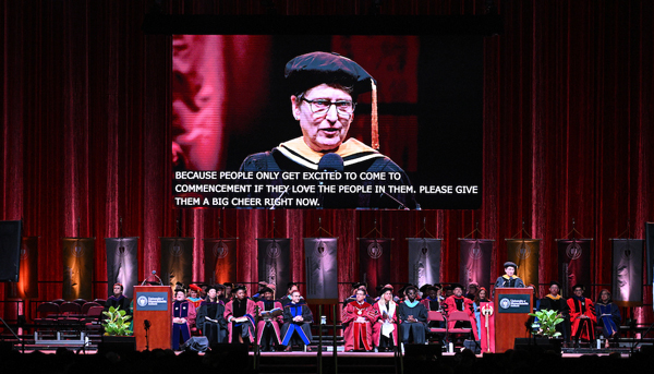 UMass Amherst Graduate School Confers 393 Doctoral Degrees at Mullins Center Ceremony