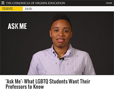  What LGBTQ Students Want Their Professors to Know
